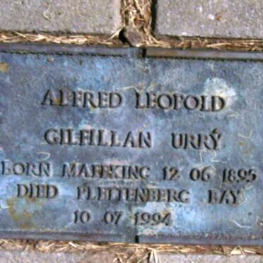 URRY Alfred Leopold Gilfillan 1895-1994