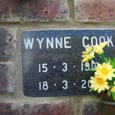 COOK Wynne 191?-20??