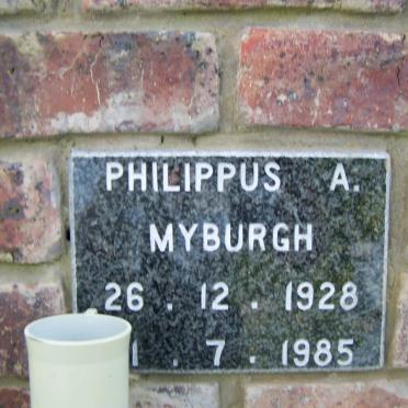MYBURGH Philippus A. 1928-1985