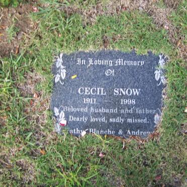 SNOW Cecil 1911-1998