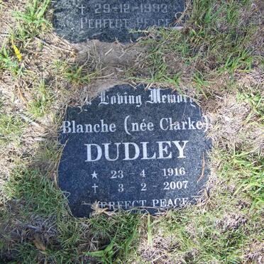 DUDLEY Blanche nee CLARKE 1916-2007
