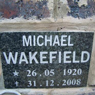 WAKEFIELD Michael 1920-2008