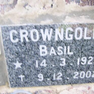 CROWNGOLD Basil 1923-2002