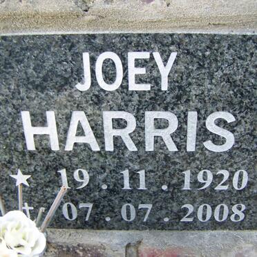HARRIS Joey 1920-2008
