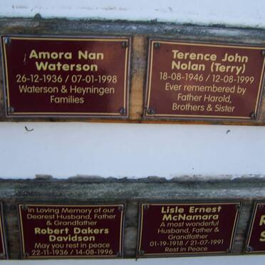 WATERSON :: NOLAN :: DAVIDSON :: McNAMARA