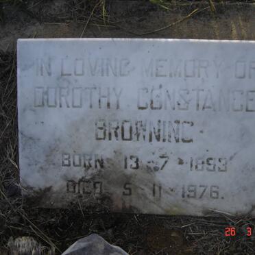 BROWNING Dorothy Constance 1893-1976
