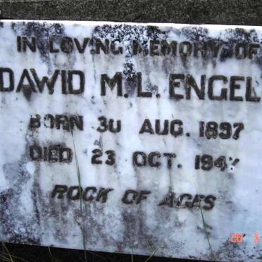 ENGELS Dawid M.L. 1897-1947