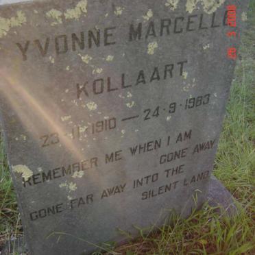 KOLLAART Yvonne Marcelle 1910-1983