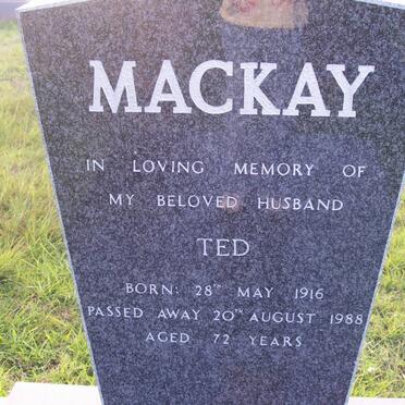 MACKAY Ted 1916-1988