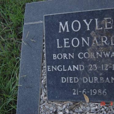 MOYLE Leonard 1904-1986