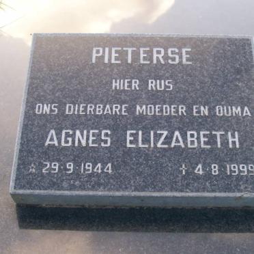 PIETERSE Agnes Elizabeth 1944-1999