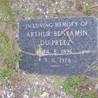 PREEZ Arthur Benjamin, du 1896-1978