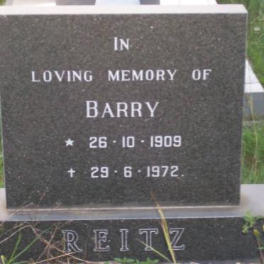 REITZ Barry 1909-1972