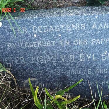 SMUTS Pieter Josias van der Byl 1882-1953