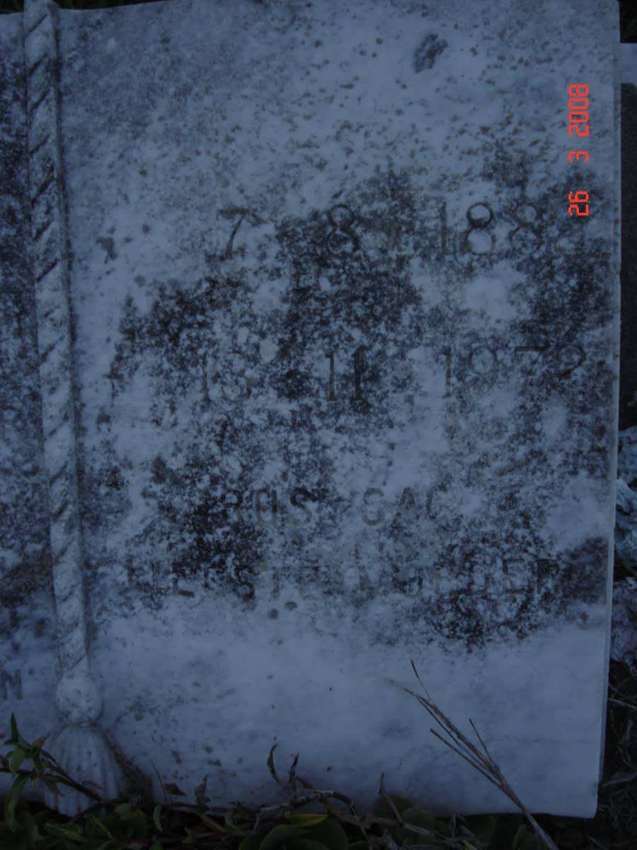 STEWART ? nee OOSTHUIZEN 188?-197?