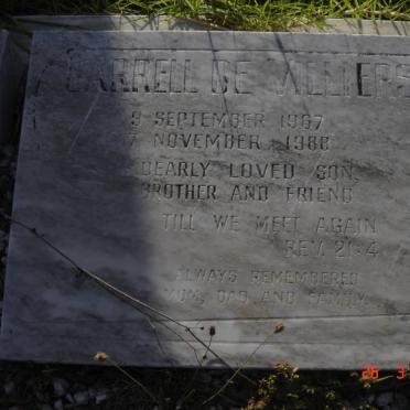 VILLIERS Farrel, de 1967-1988