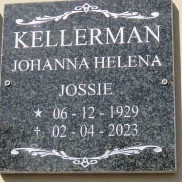 KELLERMAN Johanna Helena 1929-2023