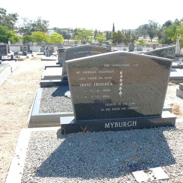 MYBURGH Ernst Frederick 1909-1984