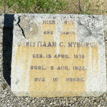 MYBURGH Christiaan C. 1870-1922