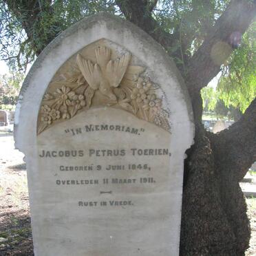 TOERIEN Jacobus Petrus 1846-1911