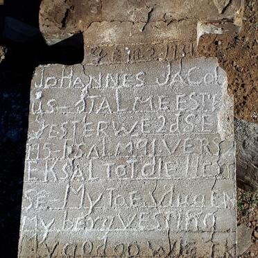 STALMEESTER Johannes Jacobus 1934-195?