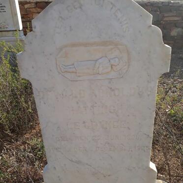 GRANGE Dewald Arnoldus Hattingh, le 1898-1905