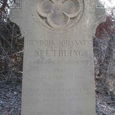 NEETHLING Hendrik Johannes 1795-1863