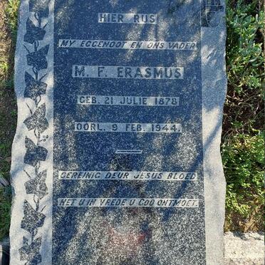 ERASMUS M.F. 1878-1944