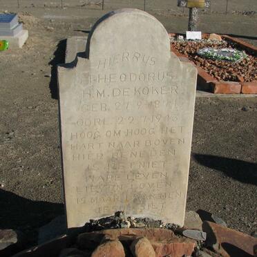 KOKER Theodorus H.M., de 1874-1943