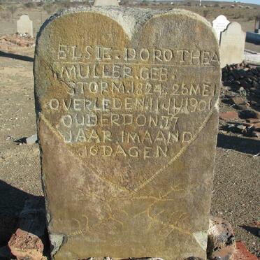 MULLER Elsie Dorothea nee STORM 1824-1901