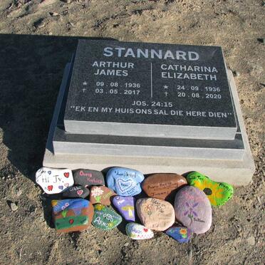 STANNARD Arthur James 1936-2017 &amp; Catharina Elizabeth 1936-2020