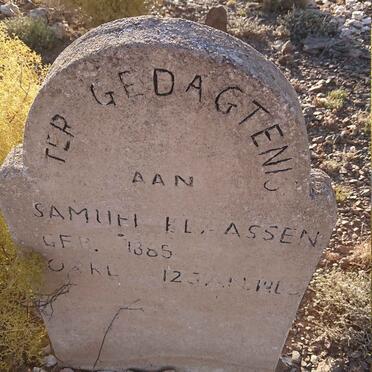 KLAASSEN Samuel 1885-196?