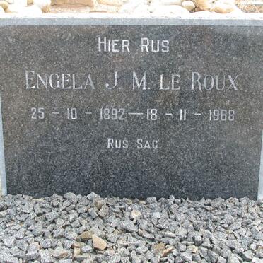 ROUX Engela J.M., le 1892-1968
