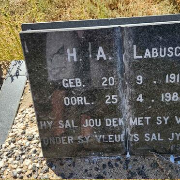 LABUSCHAGNE H.A. 1912-1982