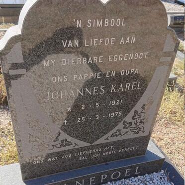 SWANEPOEL Johannes Karel 1921-1975