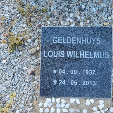GELDENHUYS Louis Wilhelmus 1937-2013