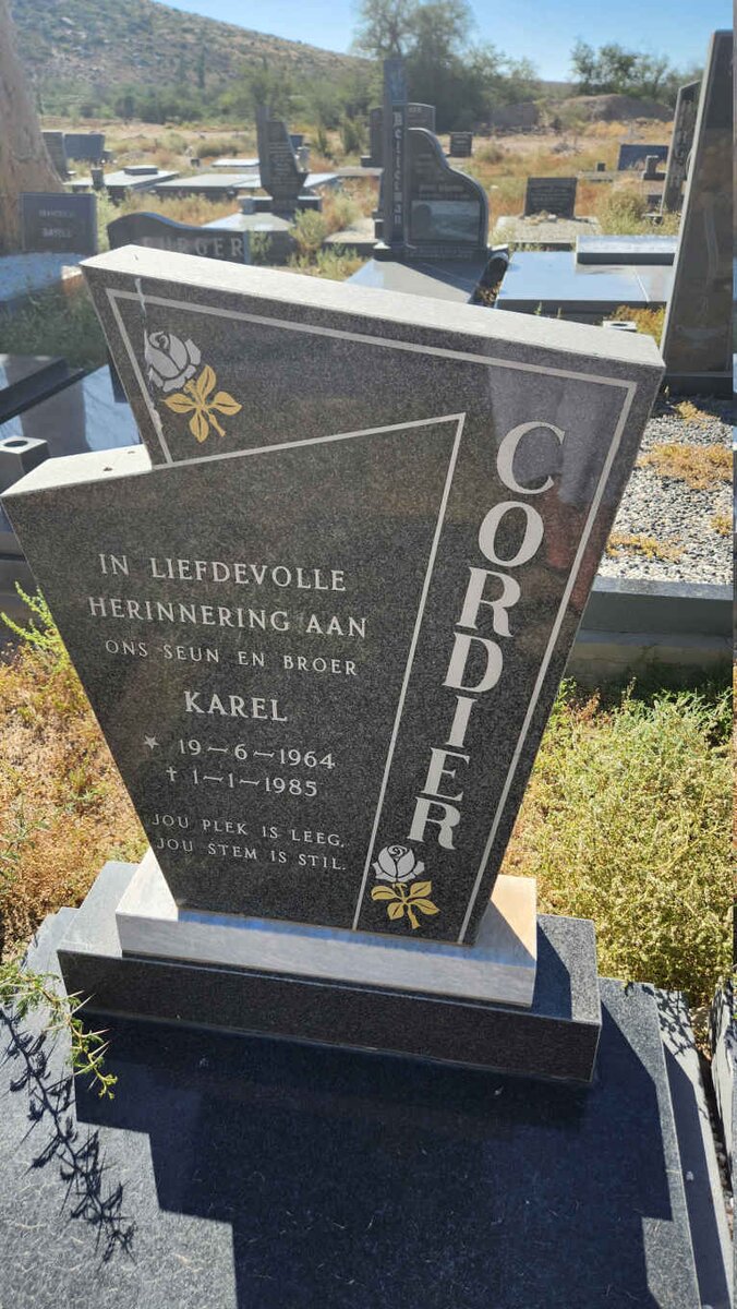 CORDIER Karel 1964-1985