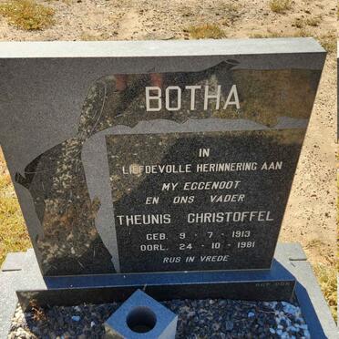 BOTHA Theunis Christoffel 1913-1981