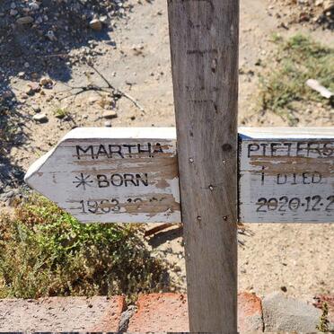 PIETERSE Martha 1963-2020