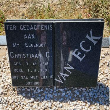 ECK Christiaan C., van 1919-1982