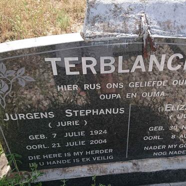 TERBLANCHE Jurgens Stephanus 1924-2004 & Elizabeth 1935-2003_02