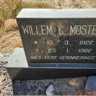 MOSTERT Willem C. 1922-1982