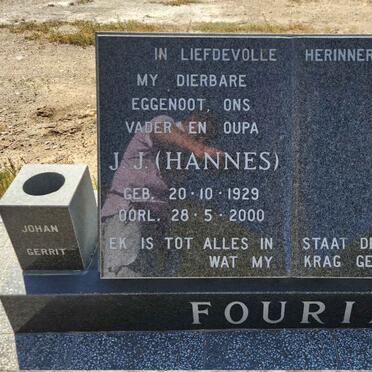 FOURIE J.J. 1929-2000