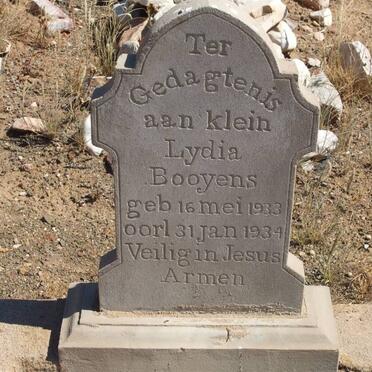 BOOYENS Lydia 1933-1934