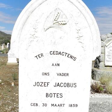 BOTES Jozef Jacobus 1859-1951