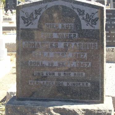 ERASMUS Johannes 1867-1947