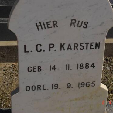 KARSTEN L.C.P. 1884-1965