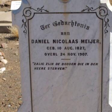 MEIJER Daniel Nicolaas 1827-1907