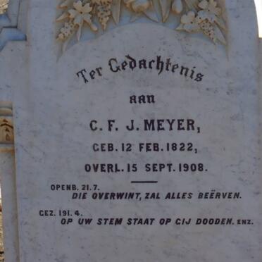 MEYER C.F.J. 1822-1908
