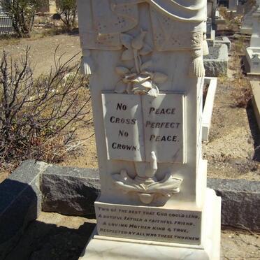 MOSTERT Sybrand Jacobus 1859-1910 &amp; Antoinette Elizabeth GRIMBEEK 1859-1922